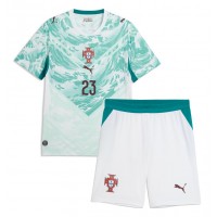 Dětský Fotbalový dres Portugalsko Vitinha #23 MS 2026 Venkovní Krátký Rukáv (+ trenýrky)